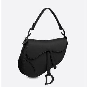 Christian Dior Saddle Bag - New with reversible strap, box and cards!